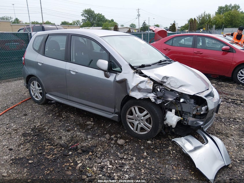 2008 Honda Fit VIN JHMGD38688S016555 IAAI salvage auction — FRONT END, Salvage (Ohio), sold $575 on 2026-07-15 (photo 1)
