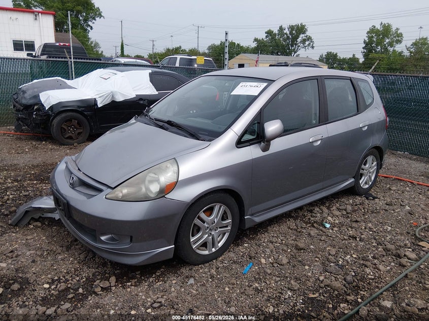 2008 Honda Fit VIN JHMGD38688S016555 IAAI salvage auction — FRONT END, Salvage (Ohio), sold $575 on 2026-07-15 (photo 2)