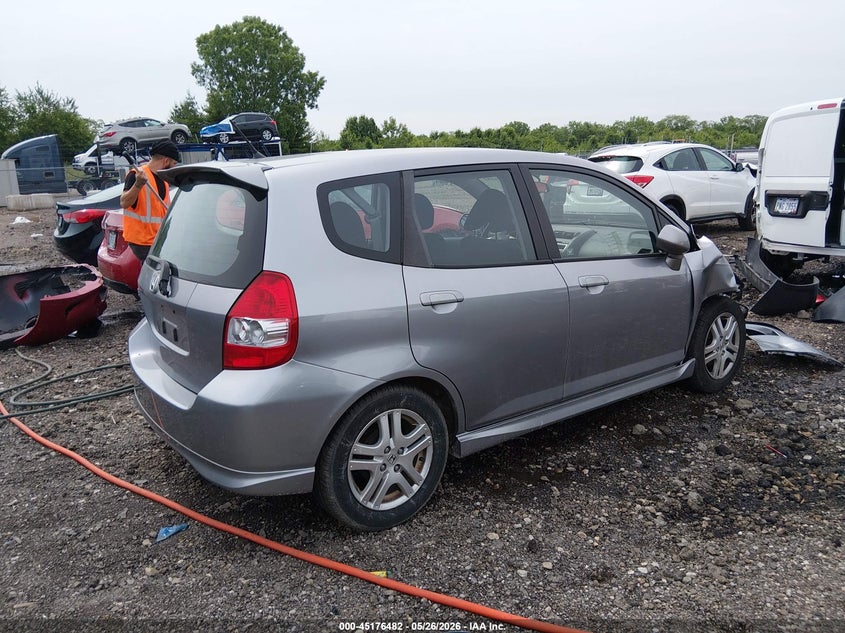 2008 Honda Fit VIN JHMGD38688S016555 IAAI salvage auction — FRONT END, Salvage (Ohio), sold $575 on 2026-07-15 (photo 4)
