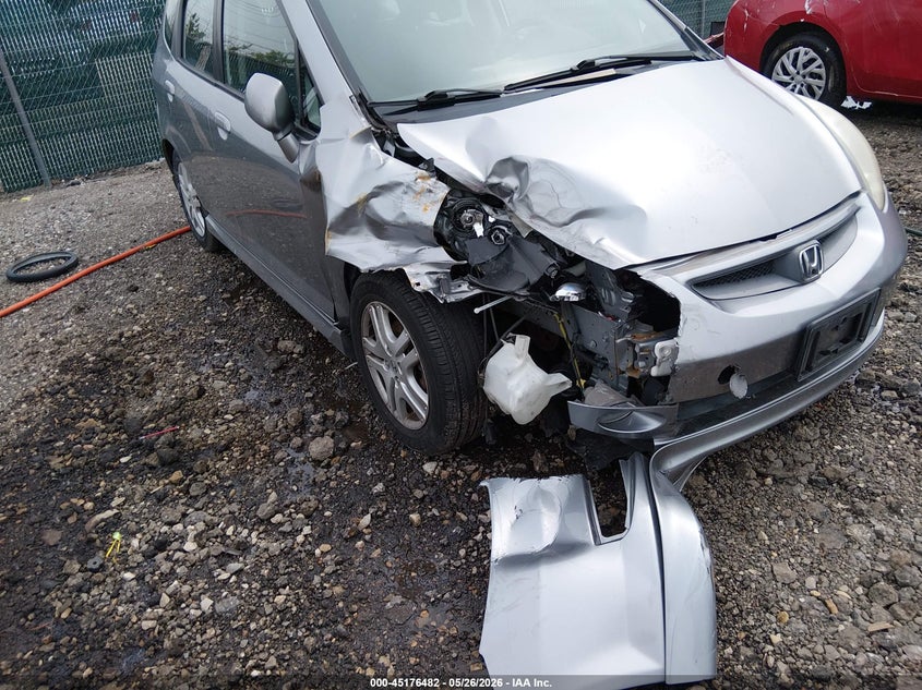 2008 Honda Fit VIN JHMGD38688S016555 IAAI salvage auction — FRONT END, Salvage (Ohio), sold $575 on 2026-07-15 (photo 6)