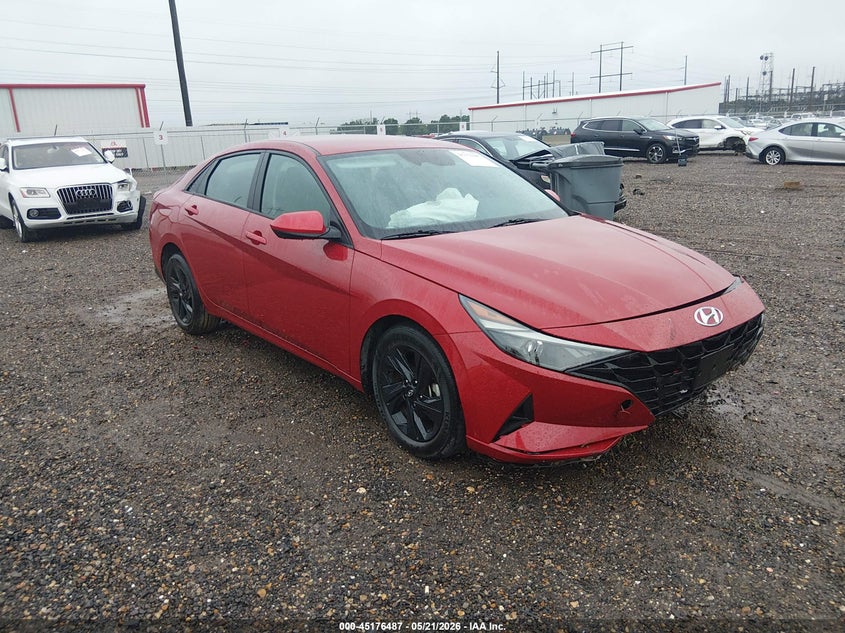 2023 Hyundai Elantra VIN KMHLM4AG3PU520700 IAAI salvage auction — FRONT END, Salvage Title, sold $4,300 on 2026-07-29 (photo 1)