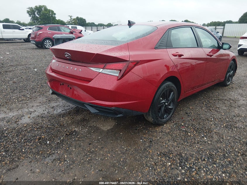 2023 Hyundai Elantra VIN KMHLM4AG3PU520700 IAAI salvage auction — FRONT END, Salvage Title, sold $4,300 on 2026-07-29 (photo 4)