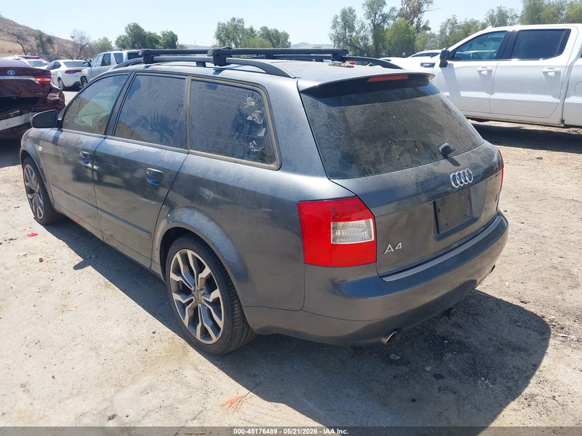 2005 Audi A4 VIN WAUVC68EX5A111802 IAAI salvage auction — NORMAL WEAR, Salvage (Texas), sold $250 on 2026-07-28 (photo 3)