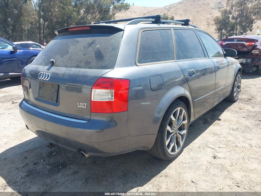 2005 Audi A4 VIN WAUVC68EX5A111802 IAAI salvage auction — NORMAL WEAR, Salvage (Texas), sold $250 on 2026-07-28 (photo 4)