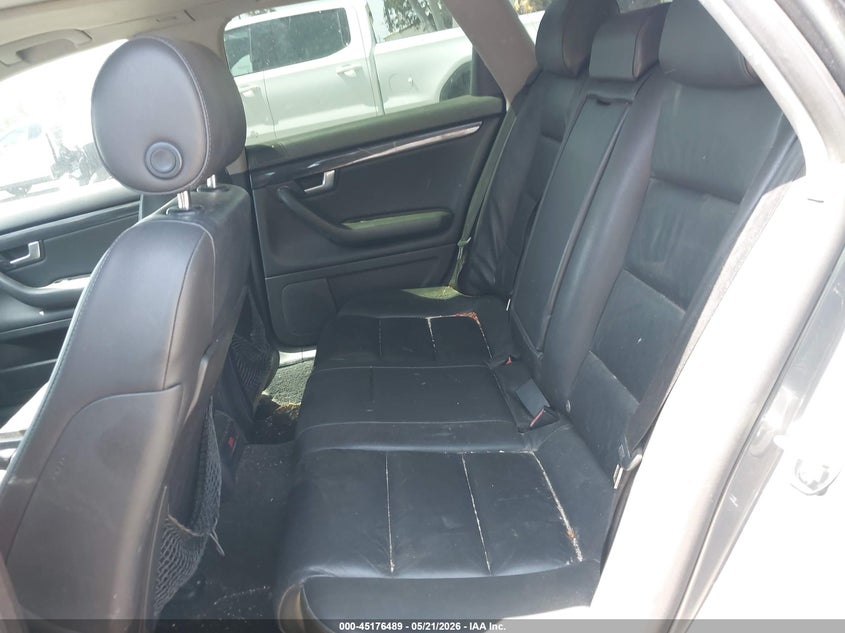 2005 Audi A4 VIN WAUVC68EX5A111802 IAAI salvage auction — NORMAL WEAR, Salvage (Texas), sold $250 on 2026-07-28 (photo 8)