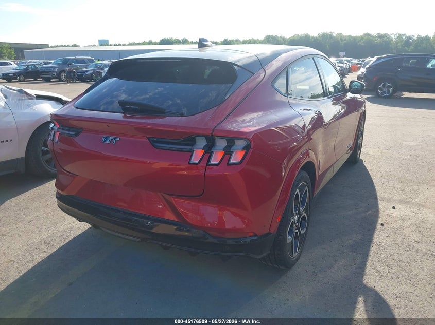 2023 Ford Mustang mach-e VIN 3FMTK4SE7PMA75224 IAAI salvage auction — HAIL, Salvage Title, sold $12,200 on 2026-07-20 (photo 4)