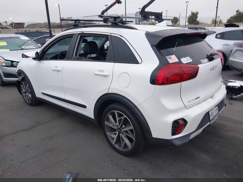 2022 Kia Niro VIN KNDCC3LCXN5547413 IAAI salvage auction — FRONT END, Salvage Certificate (California), sold $2,700 on 2026-07-22 (photo 3)