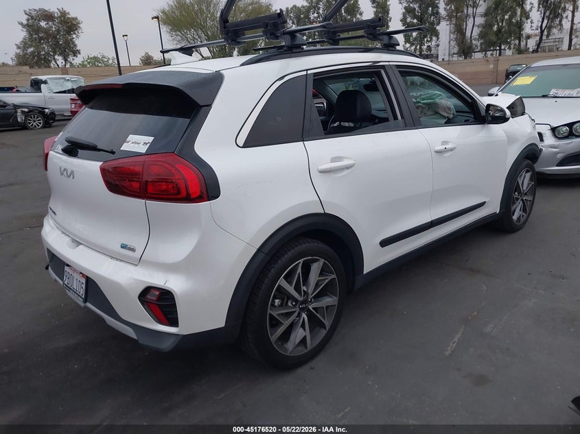2022 Kia Niro VIN KNDCC3LCXN5547413 IAAI salvage auction — FRONT END, Salvage Certificate (California), sold $2,700 on 2026-07-24 (photo 4)