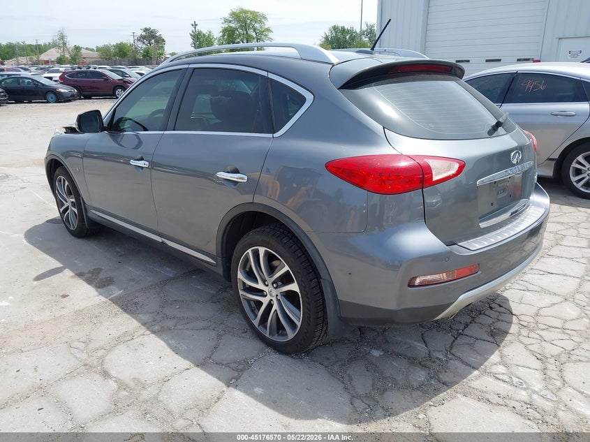 2016 Infiniti Qx50 VIN JN1BJ0RP7GM230968 IAAI salvage auction — LEFT FRONT, Salvage (Illinois), sold $1,300 on 2026-07-28 (photo 3)