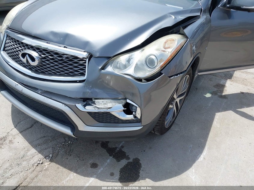 2016 Infiniti Qx50 VIN JN1BJ0RP7GM230968 IAAI salvage auction — LEFT FRONT, Salvage (Illinois), sold $1,300 on 2026-07-28 (photo 6)