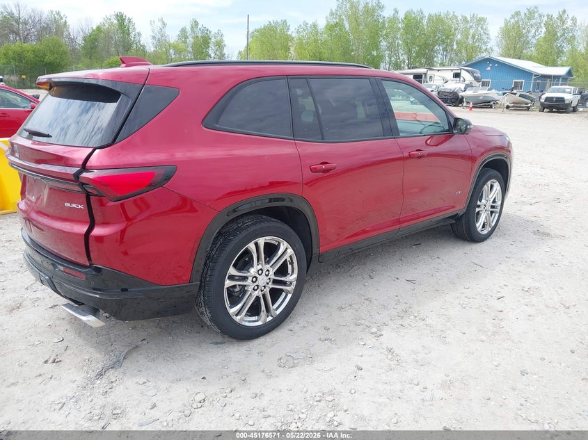 2025 Buick Enclave VIN 5GAEVBRS4SJ289289 IAAI salvage auction — LEFT REAR, Clear Claim Paid (Wisconsin), sold $10,300 on 2026-07-16 (photo 4)