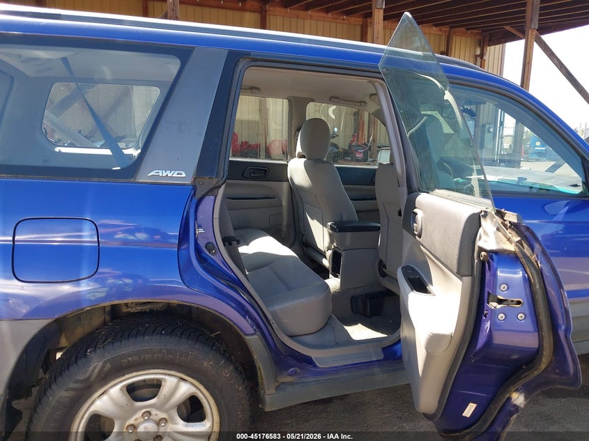 2003 Subaru Forester VIN JF1SG63603H708221 IAAI salvage auction — LEFT SIDE, Lien Papers (Oregon), sold $175 on 2026-07-28 (photo 8)