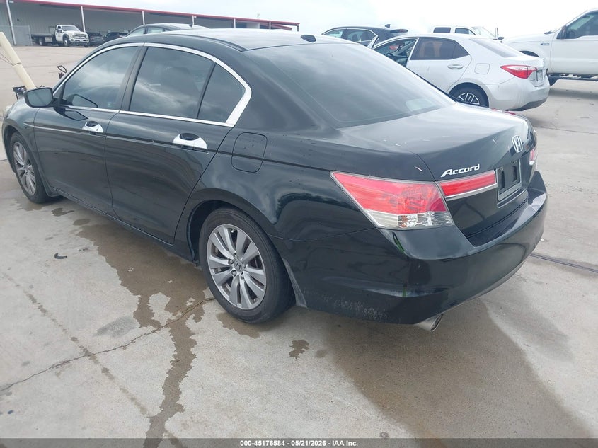 2012 Honda Accord VIN 1HGCP3F81CA009636 IAAI salvage auction — REAR END, Original (Texas), sold $2,850 on 2026-07-10 (photo 3)
