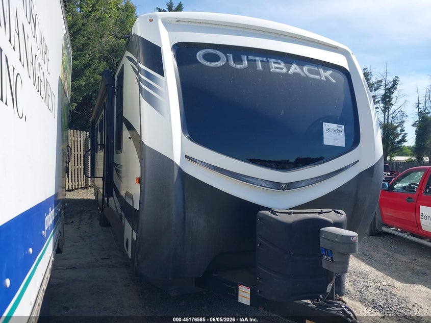 2021 Keystone Other VIN 4YDT34026MB450160 IAAI salvage auction — ROOF, Salvage (Virginia), sold $12,000 on 2026-07-07 (photo 1)