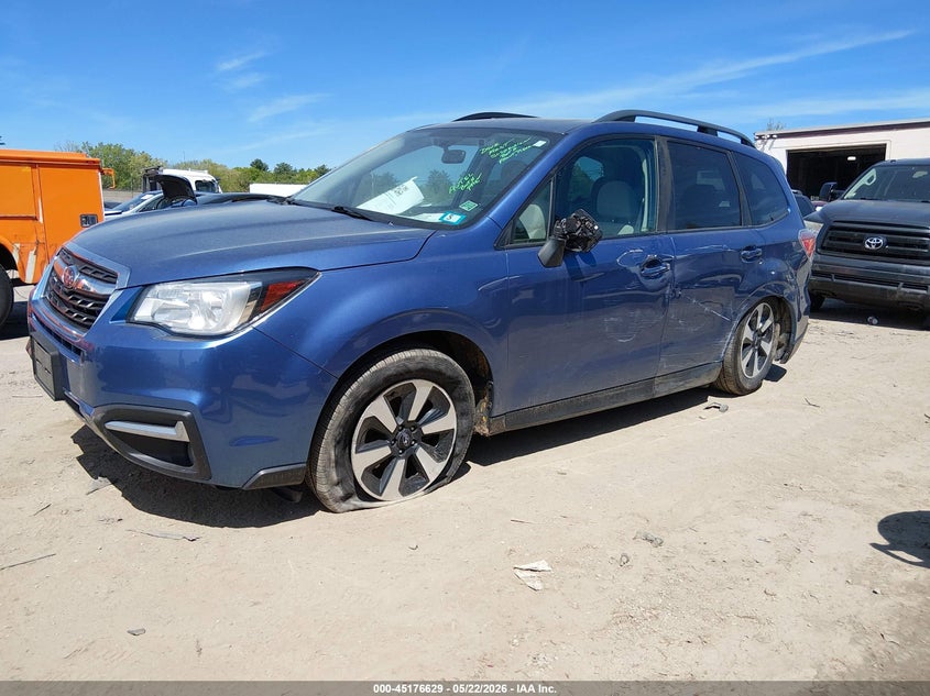 2018 Subaru Forester VIN JF2SJAGC4JH464747 IAAI salvage auction — LEFT SIDE, Salvage (New Hampshire), sold $25 on 2026-07-29 (photo 2)
