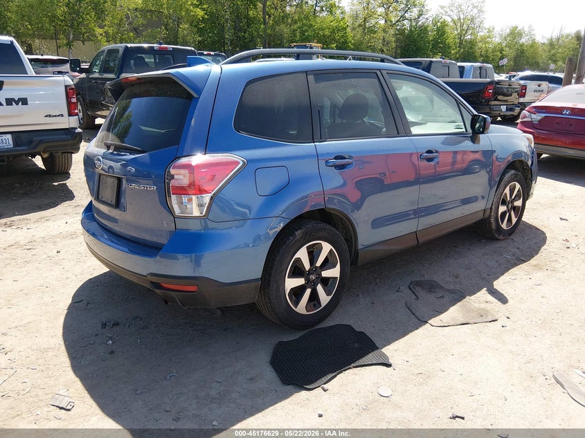 2018 Subaru Forester VIN JF2SJAGC4JH464747 IAAI salvage auction — LEFT SIDE, Salvage (New Hampshire), sold $25 on 2026-07-29 (photo 4)