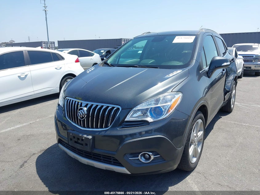 2016 Buick Encore VIN KL4CJCSB6GB593754 IAAI salvage auction — SIDE, Salvage (California), sold $1,900 on 2026-07-16 (photo 2)