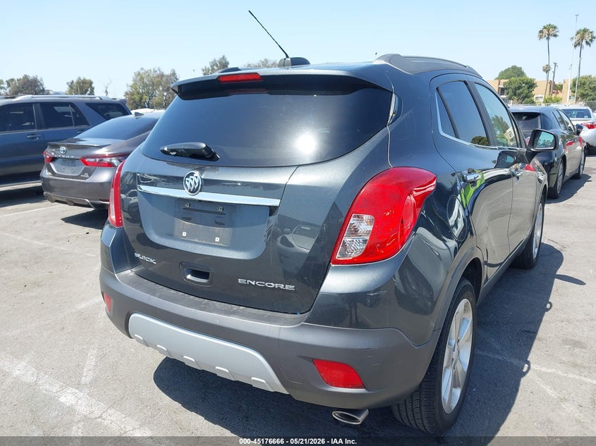 2016 Buick Encore VIN KL4CJCSB6GB593754 IAAI salvage auction — SIDE, Salvage (California), sold $1,900 on 2026-07-16 (photo 4)