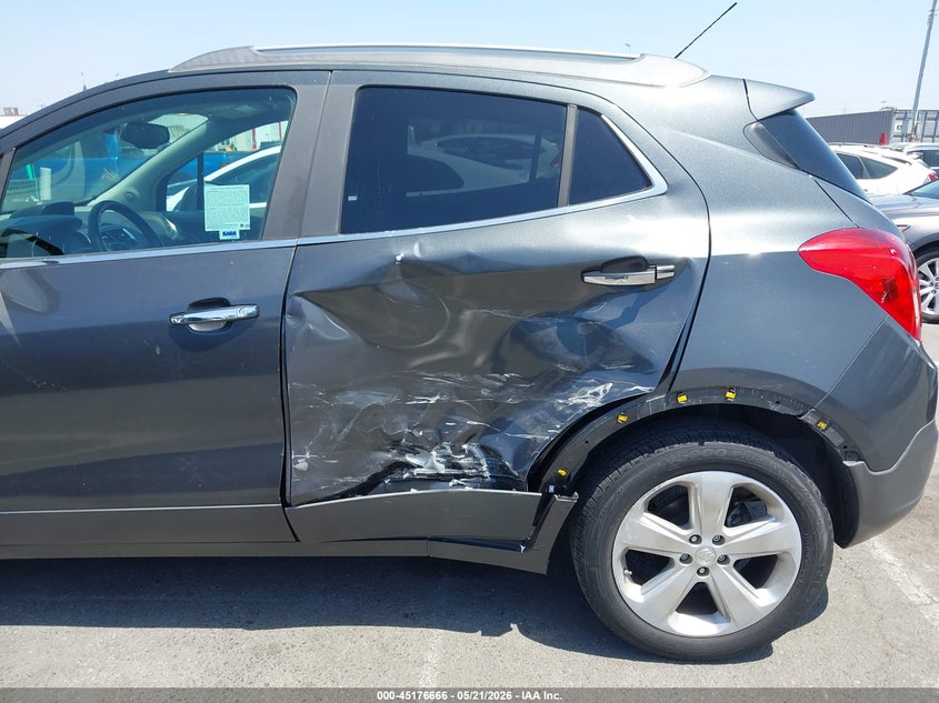 2016 Buick Encore VIN KL4CJCSB6GB593754 IAAI salvage auction — SIDE, Salvage (California), sold $1,900 on 2026-07-16 (photo 6)