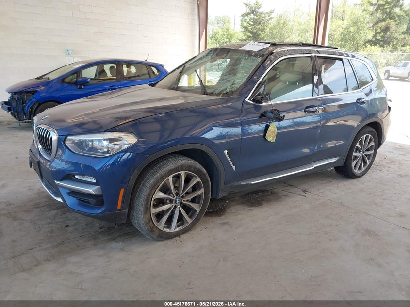 2019 BMW X3 VIN 5UXTR9C56KLP85803 IAAI salvage auction — ROLLOVER, Bill Of Sale (Washington), sold $2,350 on 2026-07-29 (photo 2)