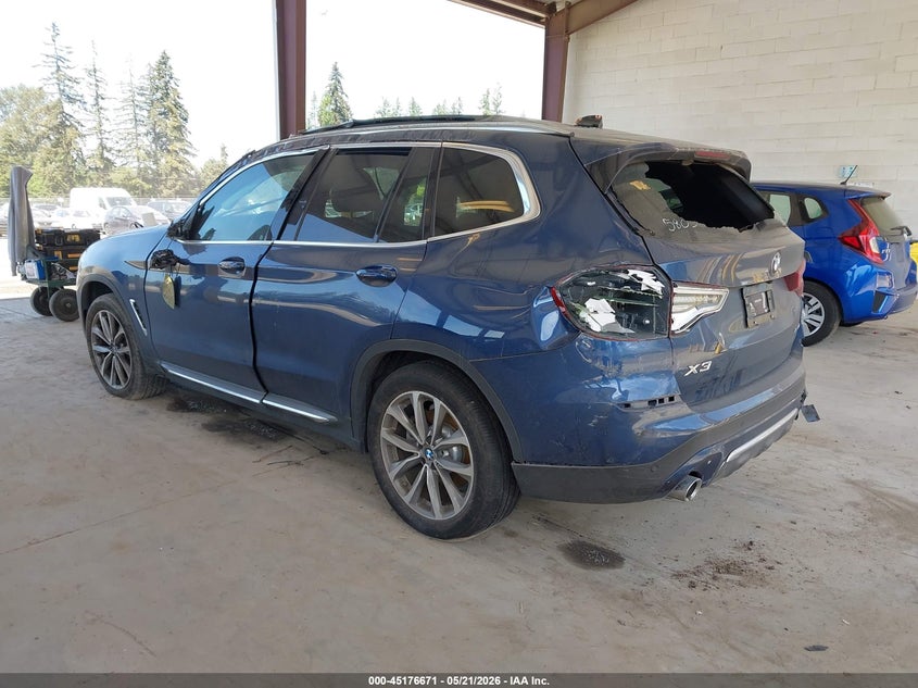 2019 BMW X3 VIN 5UXTR9C56KLP85803 IAAI salvage auction — ROLLOVER, Bill Of Sale (Washington), sold $2,350 on 2026-07-29 (photo 3)