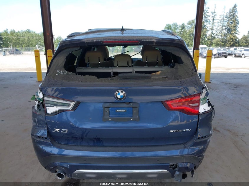 2019 BMW X3 VIN 5UXTR9C56KLP85803 IAAI salvage auction — ROLLOVER, Bill Of Sale (Washington), sold $2,350 on 2026-07-29 (photo 6)