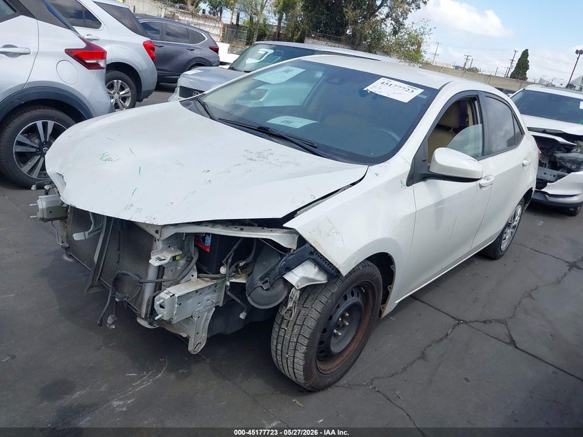 2017 Toyota Corolla VIN 5YFBURHE6HP703573 IAAI salvage auction — FRONT END, Salvage Title, sold $3,000 on 2026-07-22 (photo 2)