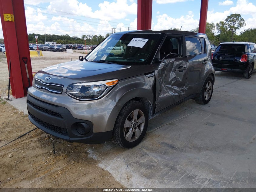 2017 Kia Soul VIN KNDJN2A25H7473767 IAAI salvage auction — SIDE, Rebuildable (Florida), sold $925 on 2026-07-14 (photo 2)