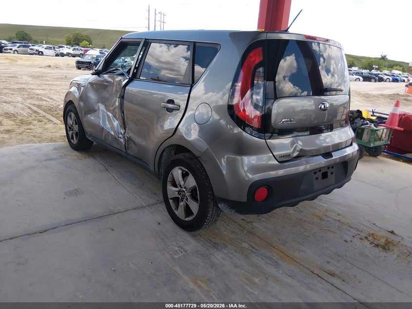 2017 Kia Soul VIN KNDJN2A25H7473767 IAAI salvage auction — SIDE, Rebuildable (Florida), sold $925 on 2026-07-14 (photo 3)