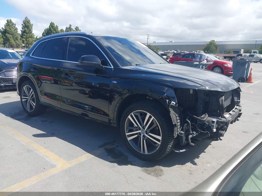 2020 Audi Q5 VIN WA1E2AFY3L2045441 IAAI salvage auction — FRONT END, Salvage (California), sold $9,700 on 2026-07-11 (photo 1)