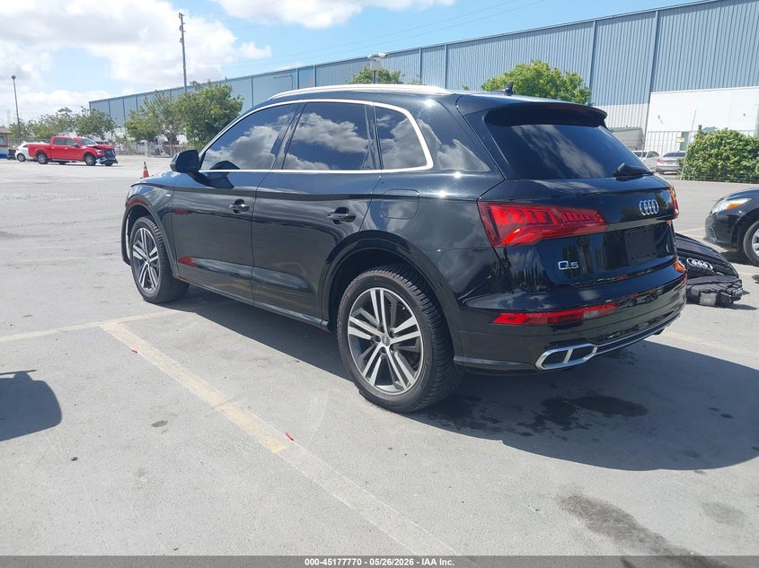 2020 Audi Q5 VIN WA1E2AFY3L2045441 IAAI salvage auction — FRONT END, Salvage (California), sold $9,700 on 2026-07-11 (photo 3)