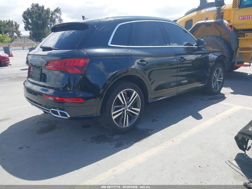 2020 Audi Q5 VIN WA1E2AFY3L2045441 IAAI salvage auction — FRONT END, Salvage (California), sold $9,700 on 2026-07-11 (photo 4)