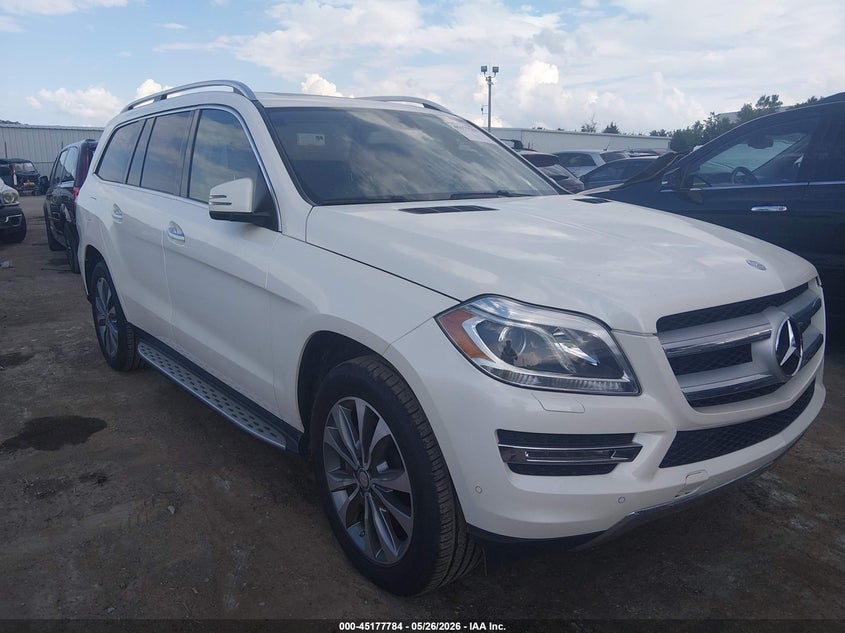 2014 Mercedes-benz Gl-klasse VIN 4JGDF7CE5EA437280 IAAI salvage auction — LEFT FRONT, Clear (Oklahoma), sold $3,300 on 2026-07-09 (photo 1)