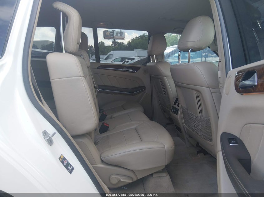2014 Mercedes-benz Gl-klasse VIN 4JGDF7CE5EA437280 IAAI salvage auction — LEFT FRONT, Clear (Oklahoma), sold $3,300 on 2026-07-09 (photo 8)