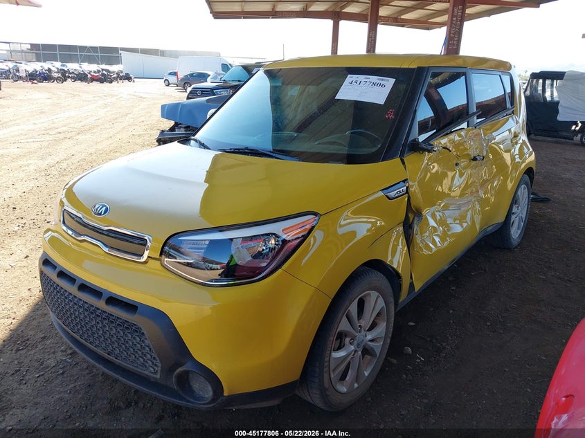 2015 Kia Soul VIN KNDJP3A59F7149020 IAAI salvage auction — LEFT SIDE, Salvage (Arizona), sold $1,000 on 2026-07-28 (photo 6)