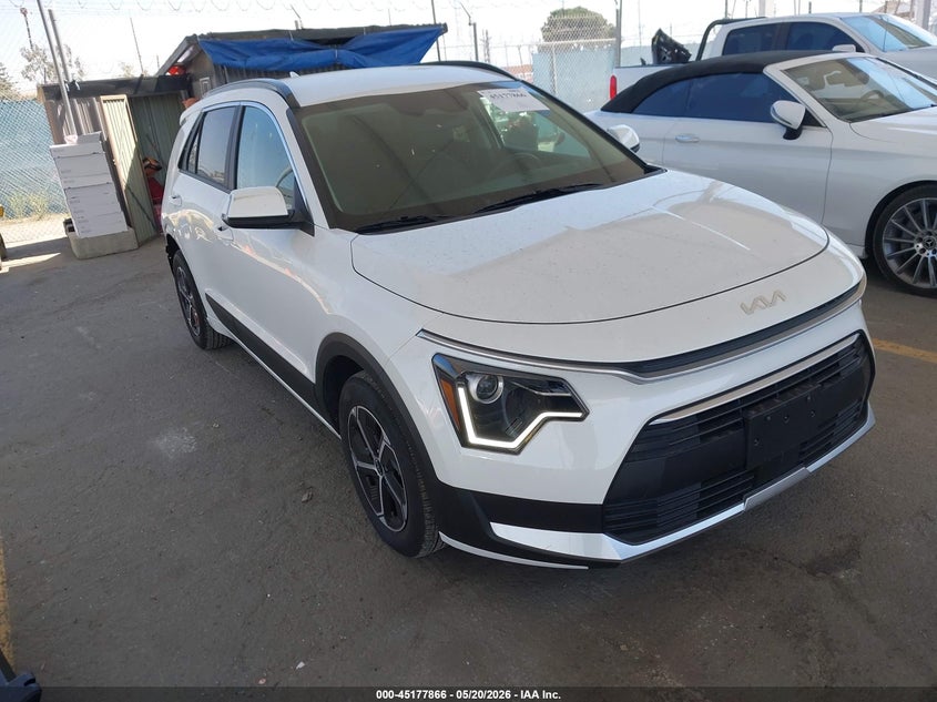 2025 Kia Niro VIN KNDCR3LE6S5257844 IAAI salvage auction — REAR END, Salvage (California), sold $10,750 on 2026-07-15 (photo 1)