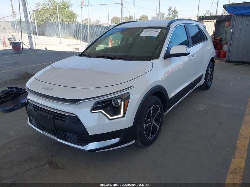 2025 Kia Niro VIN KNDCR3LE6S5257844 IAAI salvage auction — REAR END, Salvage (California), sold $10,750 on 2026-07-15 (photo 2)