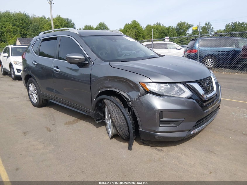 2019 Nissan Rogue VIN 5N1AT2MV4KC731668 IAAI salvage auction — RIGHT FRONT, Salvage (Massachusetts), sold $3,300 on 2026-07-18 (photo 1)