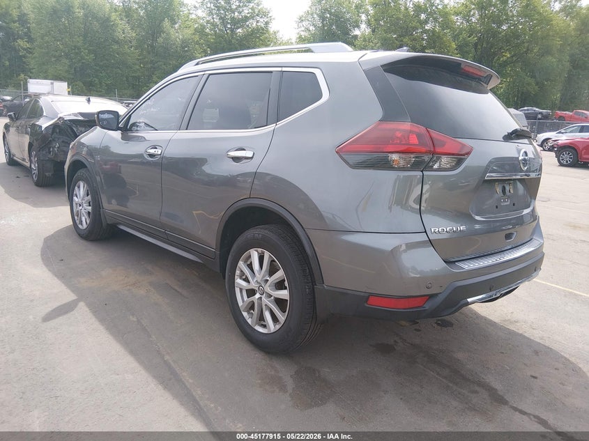 2019 Nissan Rogue VIN 5N1AT2MV4KC731668 IAAI salvage auction — RIGHT FRONT, Salvage (Massachusetts), sold $3,300 on 2026-07-18 (photo 3)
