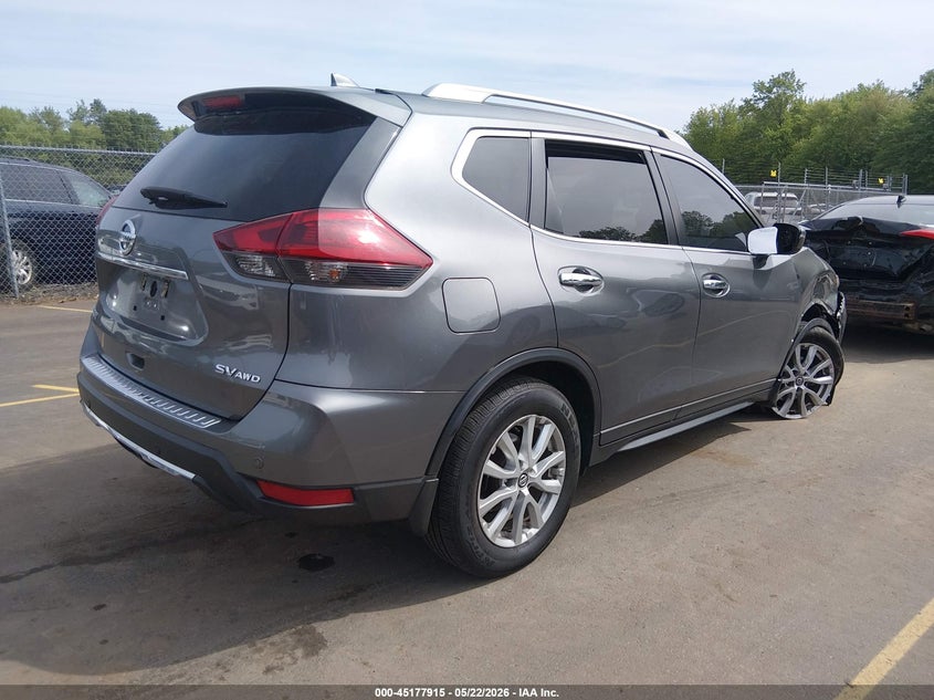 2019 Nissan Rogue VIN 5N1AT2MV4KC731668 IAAI salvage auction — RIGHT FRONT, Salvage (Massachusetts), sold $3,300 on 2026-07-18 (photo 4)