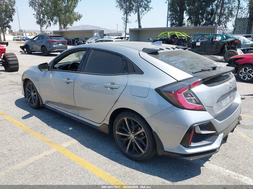 2020 Honda Civic VIN SHHFK7H41LU413280 IAAI salvage auction — UNDERCARRIAGE, Salvage (California), sold $7,550 on 2026-07-14 (photo 3)