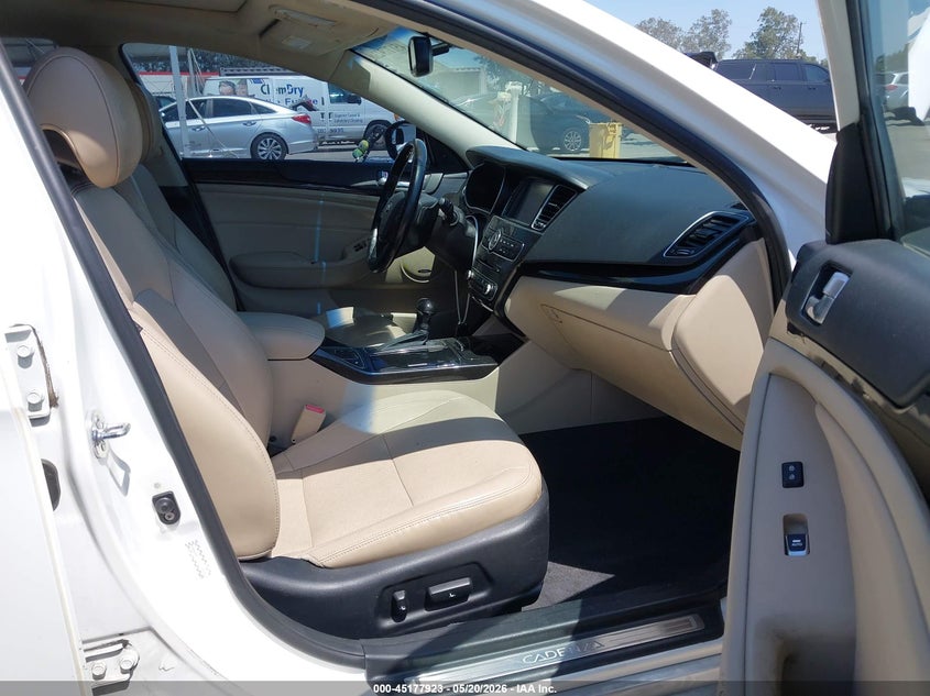 2014 Kia Cadenza VIN KNALN4D79E5126412 IAAI salvage auction — FRONT END, Salvage (California), sold $975 on 2026-07-10 (photo 5)