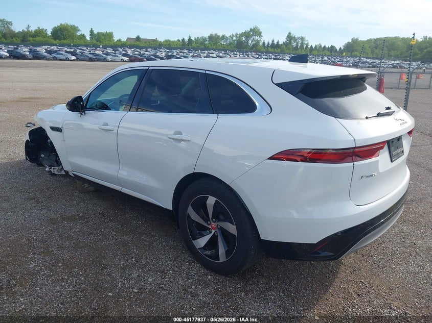 2022 Jaguar F-pace VIN SADCJ2EX6NA690919 IAAI salvage auction — LEFT FRONT, Salvage (Illinois), sold $7,000 on 2026-07-09 (photo 3)