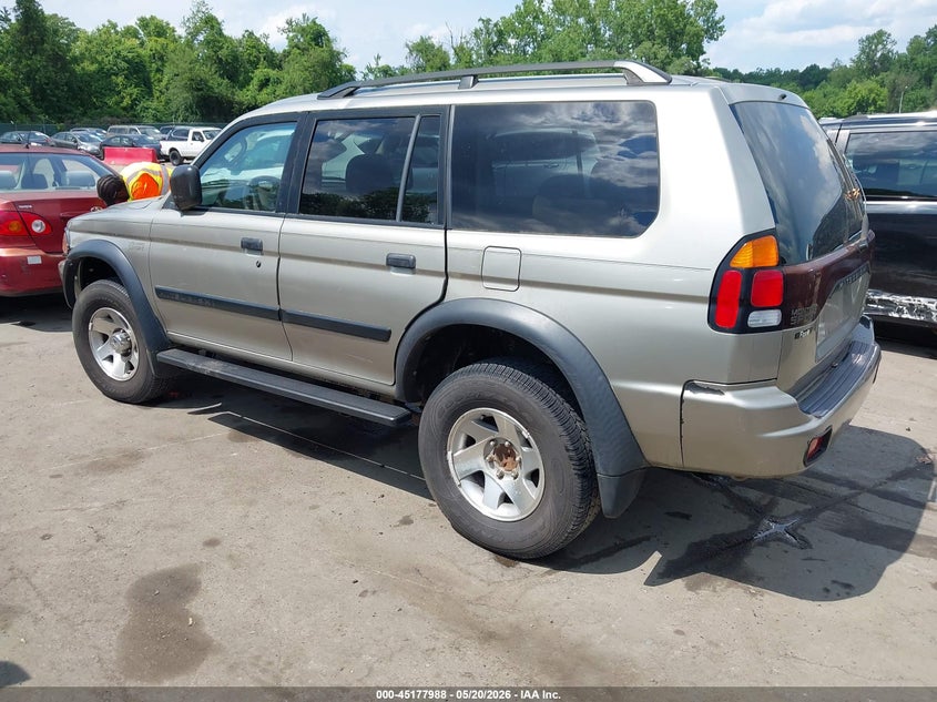 2003 Mitsubishi Montero VIN JA4MT21H23J004035 IAAI salvage auction — FRONT & REAR, Salvage - Greater Than 75% (Maryland), sold $75 on 2026-07-23 (photo 3)