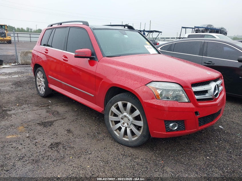 2010 Mercedes-benz Glk-class VIN WDCGG5GB5AF338565 IAAI salvage auction — REAR END, Clear (Oklahoma), sold $1,000 on 2026-07-07 (photo 1)