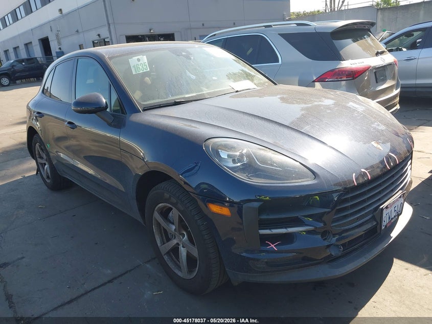 2020 Porsche Macan VIN WP1AA2A51LLB13450 IAAI salvage auction — REAR END, Salvage Title, sold $9,600 on 2026-07-15 (photo 1)
