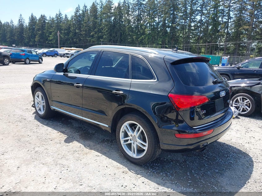 2015 Audi Q5 VIN WA1LFAFP3FA071485 IAAI salvage auction — FRONT END, Salvage Title, sold $1,300 on 2026-08-26 (photo 3)
