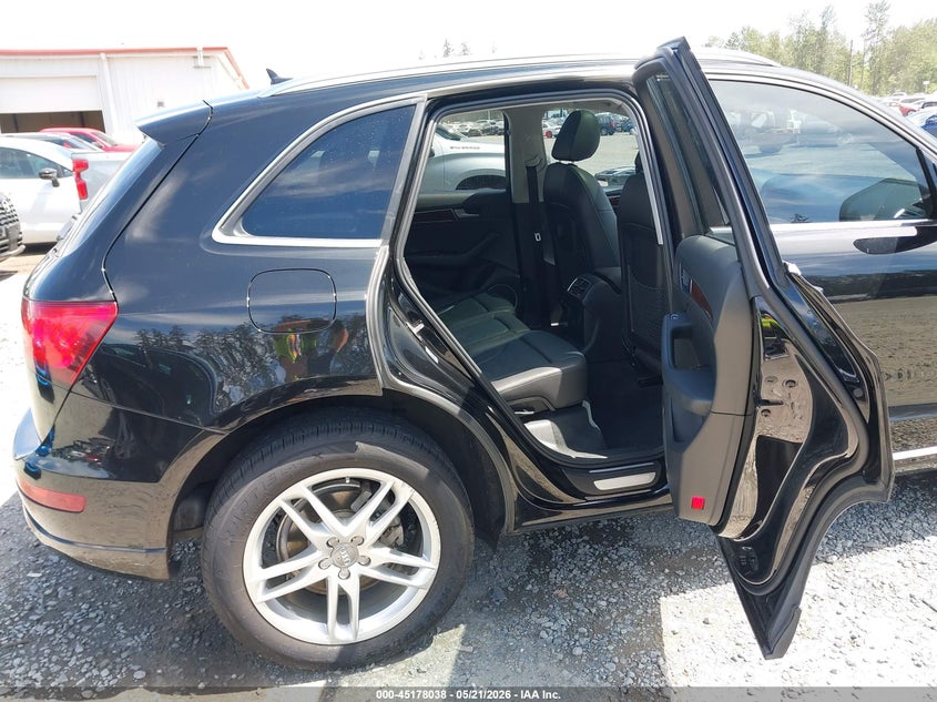 2015 Audi Q5 VIN WA1LFAFP3FA071485 IAAI salvage auction — FRONT END, Salvage Title, sold $1,300 on 2026-08-26 (photo 8)