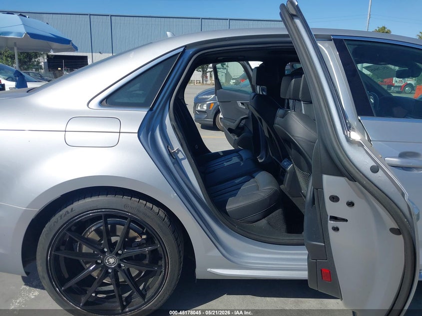 2018 Audi A4 VIN WAULMAF46JA020117 IAAI salvage auction — FRONT END, Salvage (California), sold $3,300 on 2026-07-13 (photo 8)