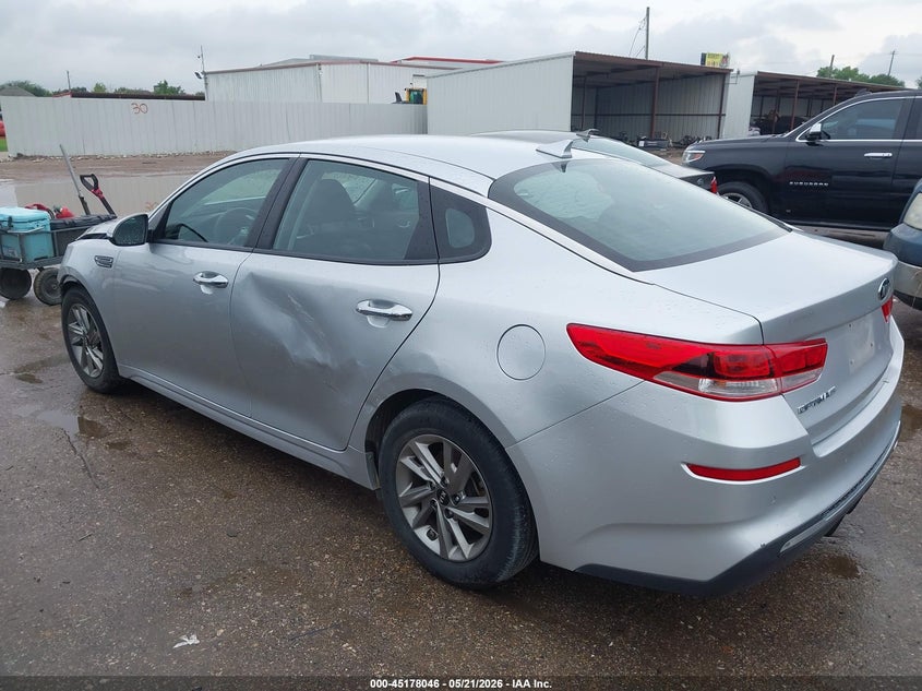2019 Kia Optima VIN 5XXGT4L34KG301424 IAAI salvage auction — FRONT END, Original (Texas), sold $2,350 on 2026-07-08 (photo 3)